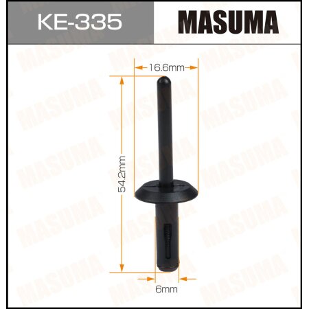 Клипса пластиковая Masuma, KE-335
