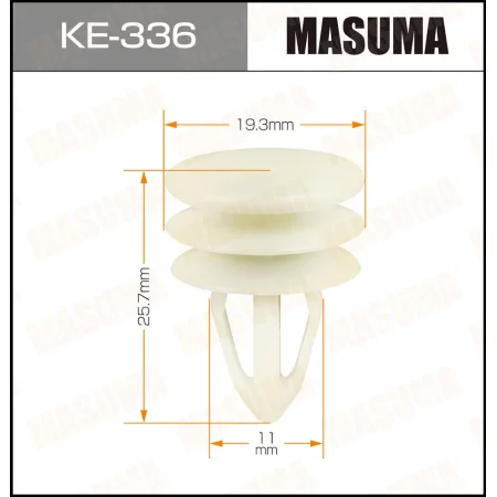 Клипса пластиковая Masuma, KE-336