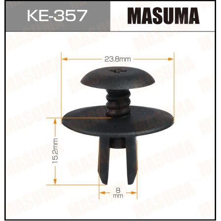 Клипса пластиковая Masuma, KE-357