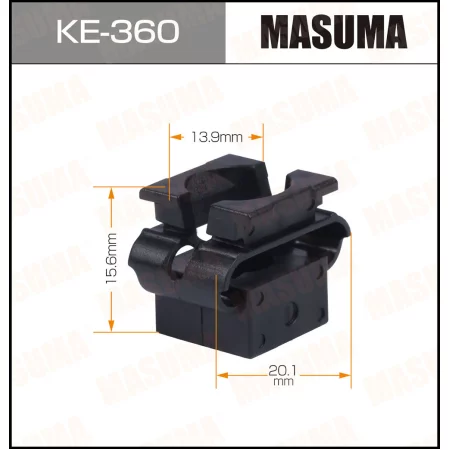 Клипса пластиковая Masuma, KE-360
