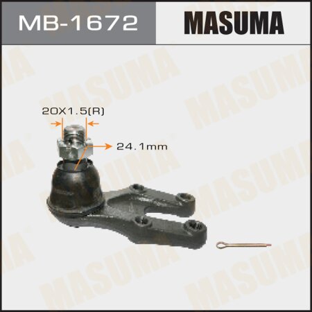 MASUMA MB-1672, Опора шаровая Masuma. Бренд автозапчастей №1 в России