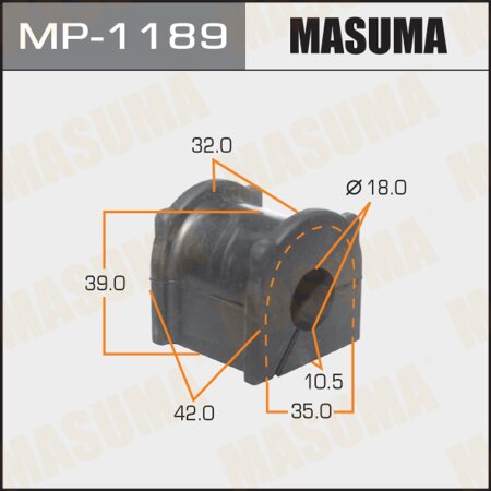 Втулка стабилизатора Masuma, MP-1189