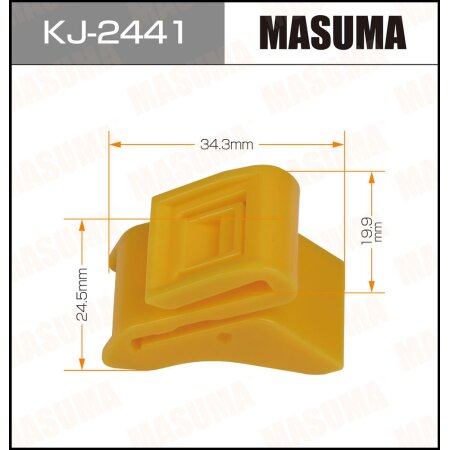 Клипса пластиковая Masuma, KJ-2441