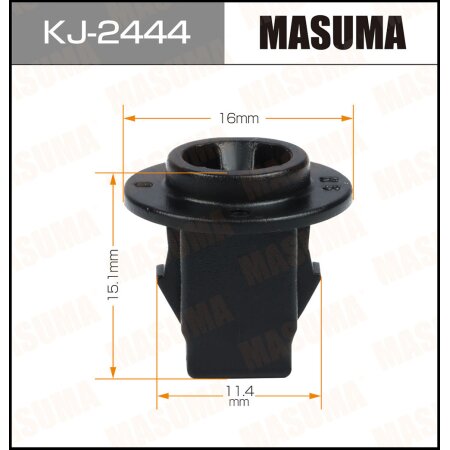 Клипса пластиковая Masuma, KJ-2444