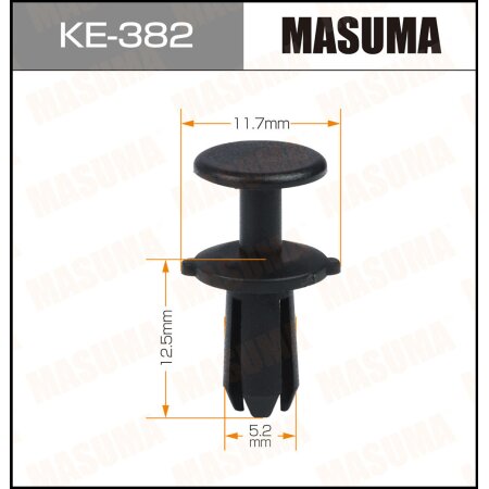 Клипса пластиковая Masuma, KE-382