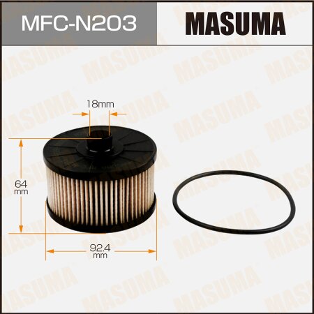 MASUMA MFC-N203, Фильтр масляный (вставка). Бренд автозапчастей №1 в России