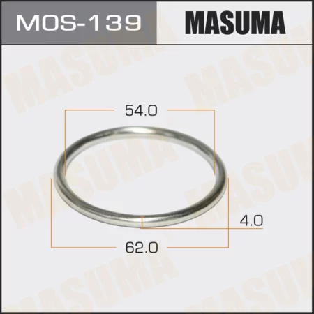Кольцо уплотнительное глушителя Masuma 54.5х62.8 уп. 5шт, MOS-139