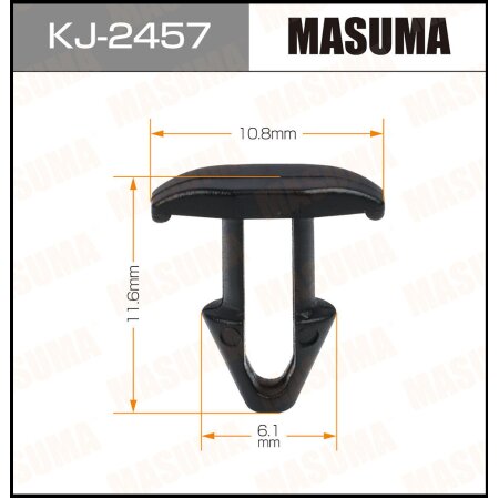 Клипса пластиковая Masuma, KJ-2457