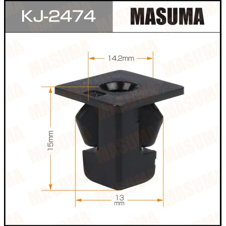 MASUMA KJ-2474, Клипса пластиковая Masuma. Бренд автозапчастей №1 в России
