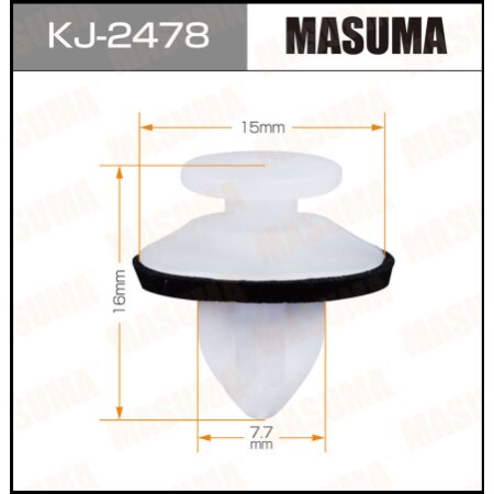 Клипса пластиковая Masuma, KJ-2478