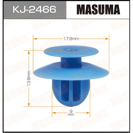 Клипса пластиковая Masuma, KJ-2466