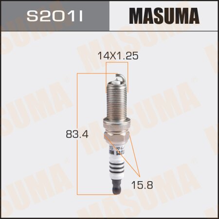 MASUMA S201I, Свеча зажигания иридиeвая LFR6AIX-11 Masuma. Бренд ...