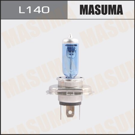 Лампа высокотемпературная Masuma BLUE SKYGLOW H4 12v 60/55W (4200K), L140