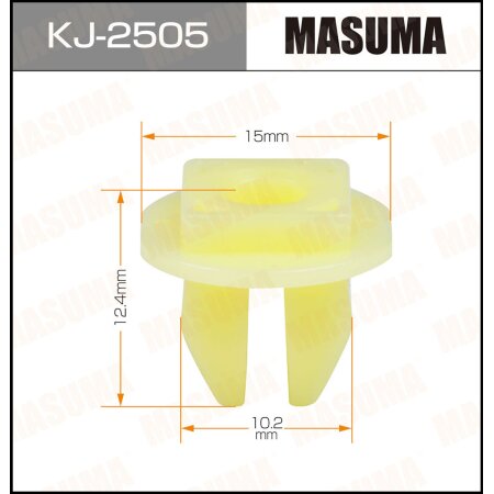 Клипса пластиковая Masuma, KJ-2505