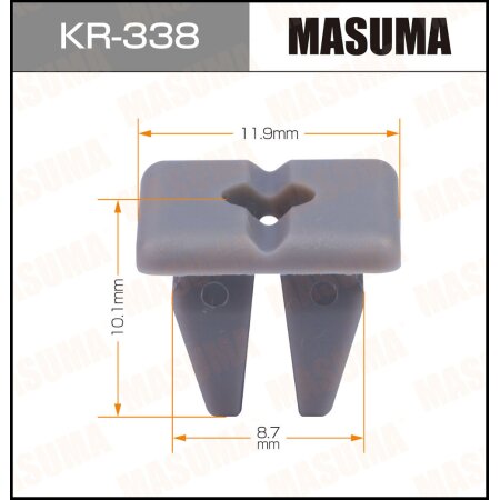Клипса пластиковая Masuma, KR-338
