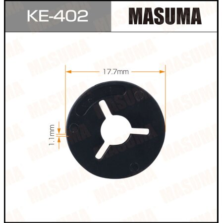 Клипса пластиковая Masuma, KE-402