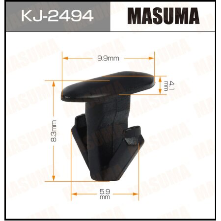 Клипса пластиковая Masuma, KJ-2494