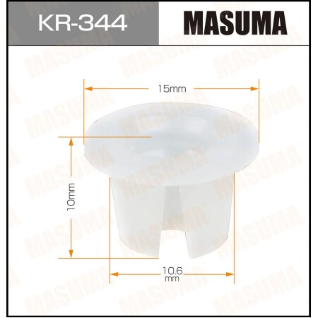 Клипса пластиковая Masuma, KR-344