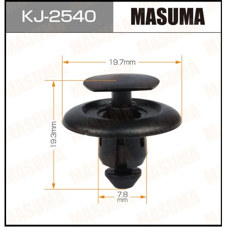 Клипса пластиковая Masuma, KJ-2540