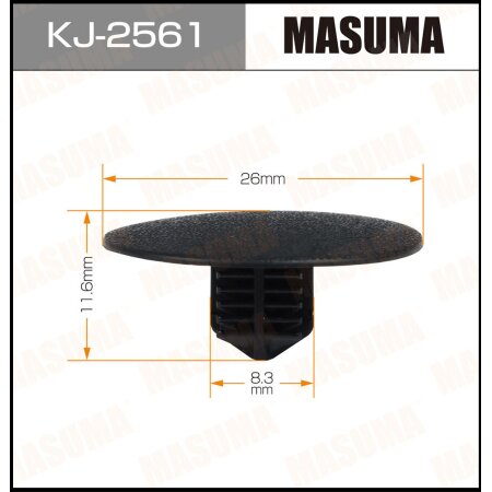 Клипса пластиковая Masuma, KJ-2561
