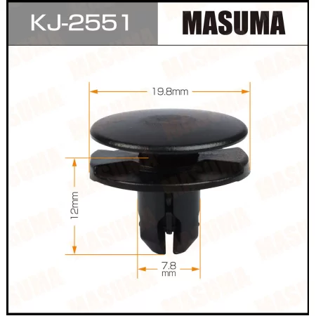 Клипса пластиковая Masuma, KJ-2551