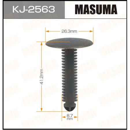 Клипса пластиковая Masuma, KJ-2563