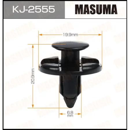 Клипса пластиковая Masuma, KJ-2555
