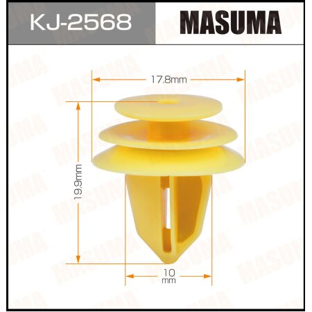 Клипса пластиковая Masuma, KJ-2568