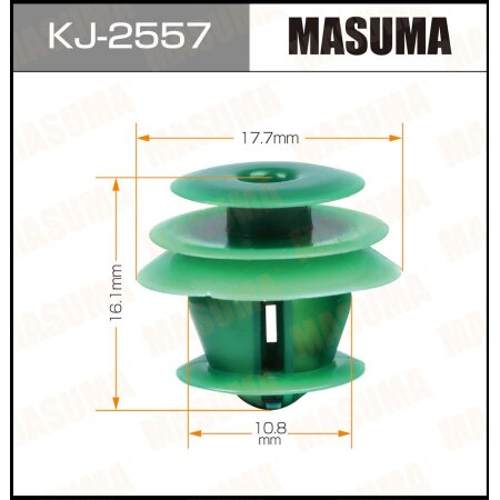 Клипса пластиковая Masuma, KJ-2557