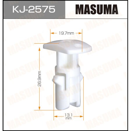 Клипса пластиковая Masuma, KJ-2575