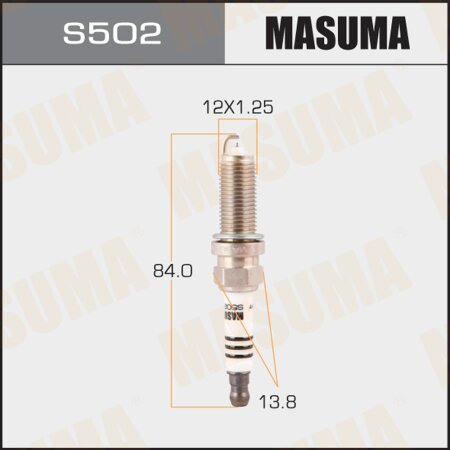 Свеча зажигания иридий+платина ILKAR7B11 Masuma, S502IP