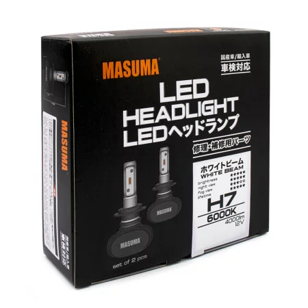 MASUMA L670, Лампы светодиодные LED H7 18W 6000K 4000Lm PX26d (серия S1 ...