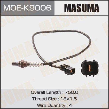 Датчик кислородный Masuma, MOE-K9006