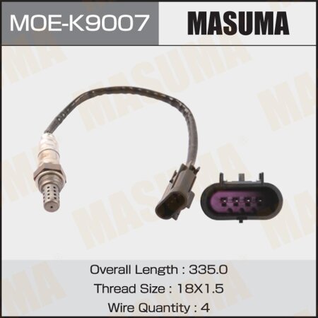 Датчик кислородный Masuma, MOE-K9007