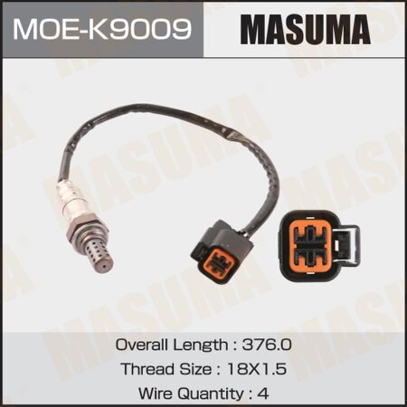 Датчик кислородный Masuma, MOE-K9009