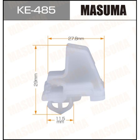 Клипса пластиковая Masuma, KE-485