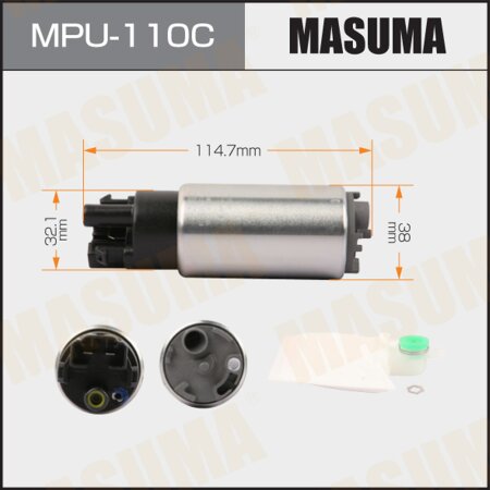 Насос топливный Masuma, графитовый коллектор, MPU-110C