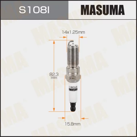 Свеча зажигания иридиeвая LTR6AI-9 Masuma, S108I