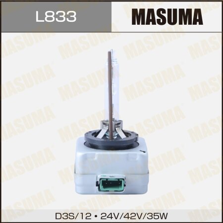 Лампа ксеноновая Masuma WHITE GRADE D3S 42V 5000k 35W 3800Lm, L833