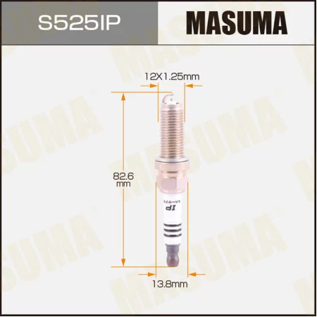 Свеча зажигания иридий+платина ILKAR7L11 Masuma, S525IP