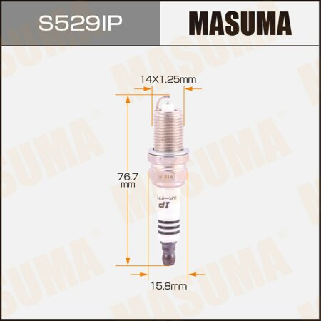 Свеча зажигания иридий+платина  IFR6T11 Masuma, S529IP