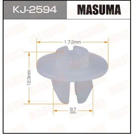 Клипса пластиковая Masuma, KJ-2594