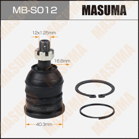 MASUMA MB-S012, Опора шаровая Masuma. Бренд автозапчастей №1 в России