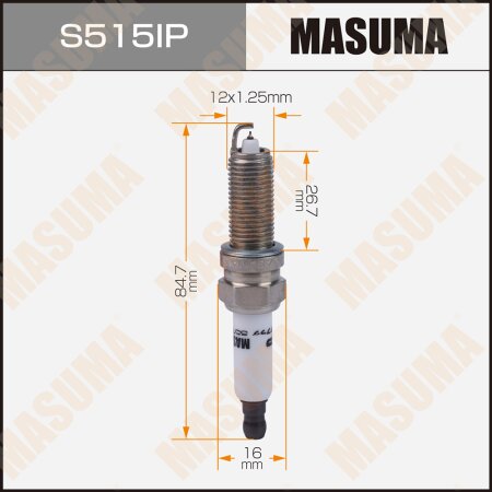 MASUMA S515IP, Свеча зажигания иридий+платина SILZKR8E8G Masuma. Бренд ...
