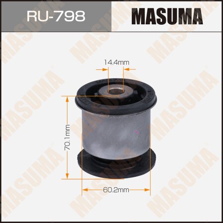 MASUMA RU-798, Сайлентблок Masuma. Бренд автозапчастей №1 в России