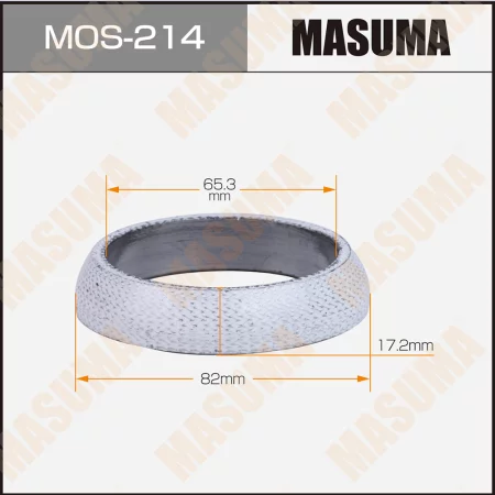 Кольцо уплотнительное глушителя Masuma 65.3x82x17.2, MOS-214