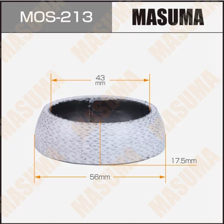 Кольцо уплотнительное глушителя Masuma 43x56x17.5, MOS-213