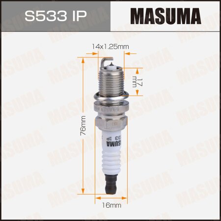 Свеча зажигания иридиeвая IFR5J-11 Masuma, S533IP