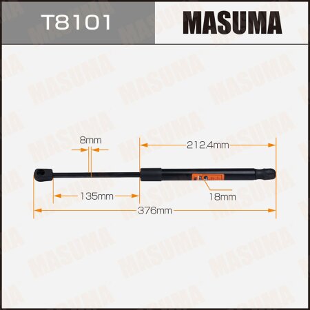 Упор газовый багажника MASUMA, T8101