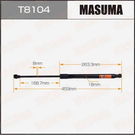 Упор газовый багажника MASUMA, T8104